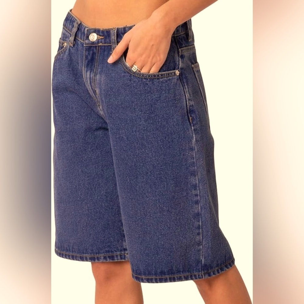 Arizona‎ Vintage Baggy Loose  Denim Jean Jorts